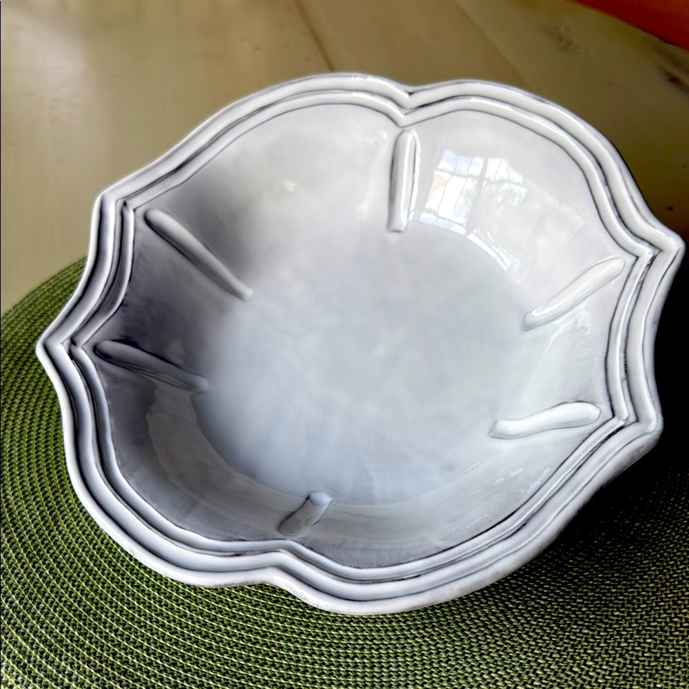 Vietri Incanto Stoneware Baroque Pasta Bowl